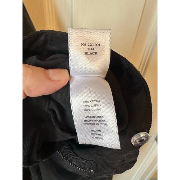 Rails Kai Black Skinny Cargo Pants In Cupro Size Medium - Picture 8 of 9